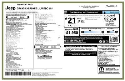 2021 Jeep Grand Cherokee L Laredo