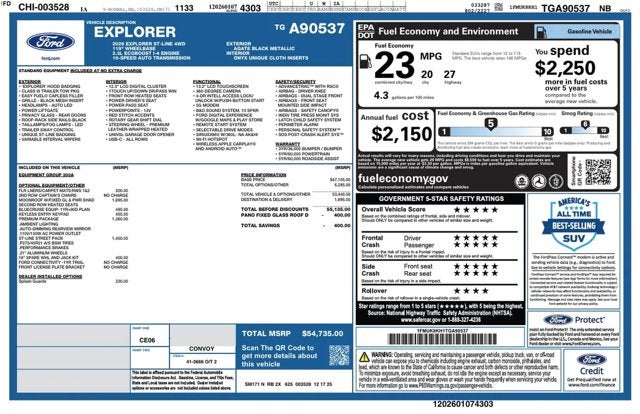 2026 Ford Explorer ST-Line
